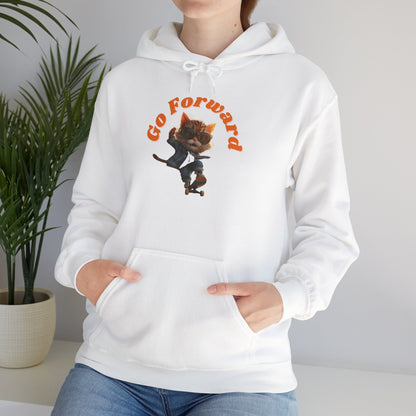 Skateboard Cool Cat Hoodie