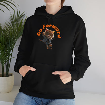 Skateboard Cool Cat Hoodie