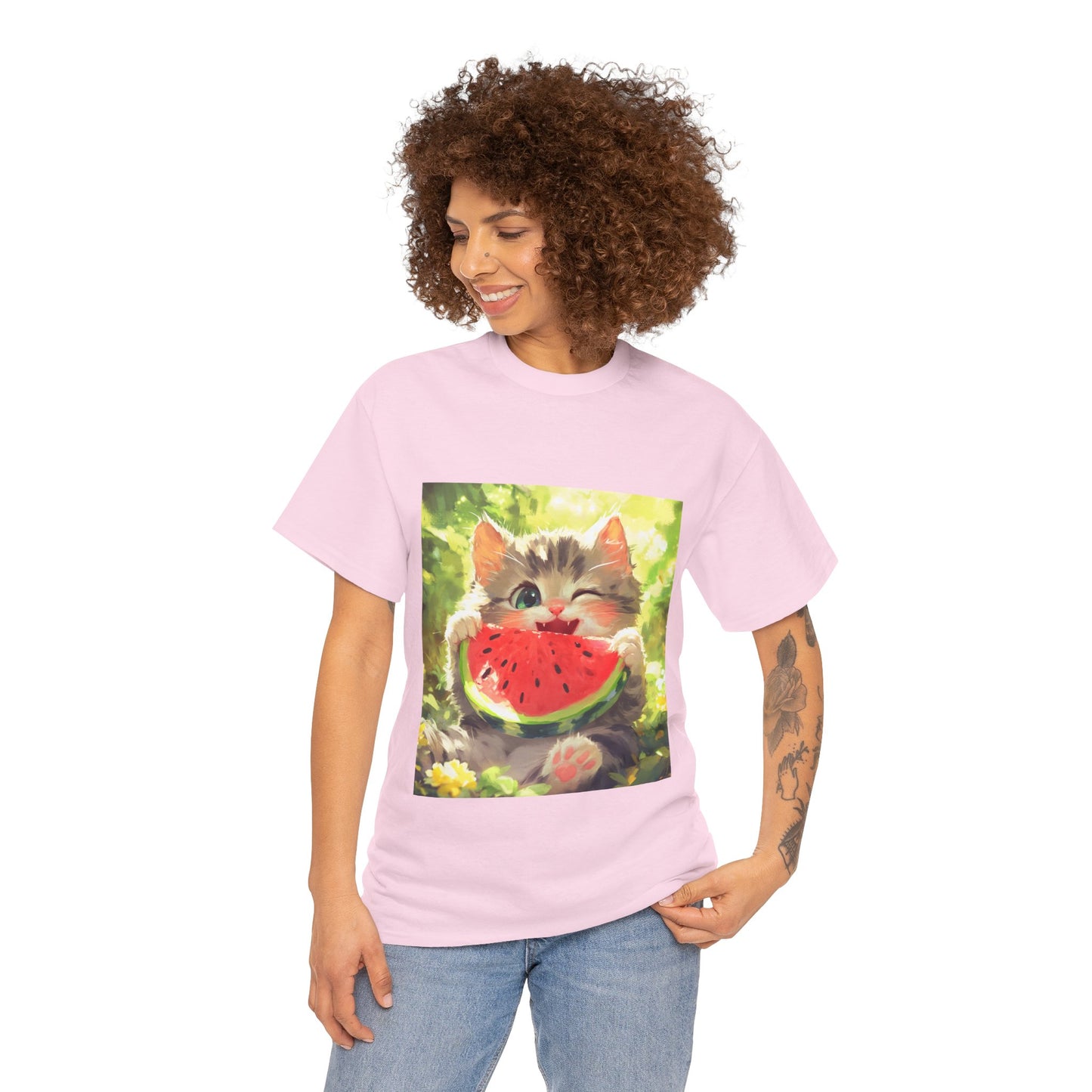 Cute Kitty Melon T-shirt