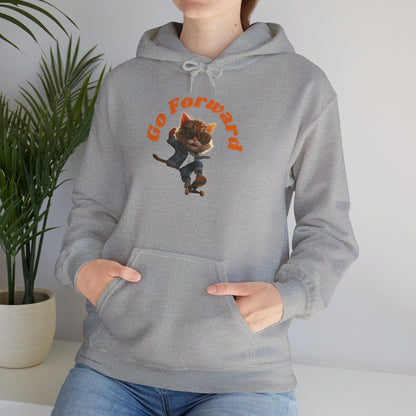 Skateboard Cool Cat Hoodie