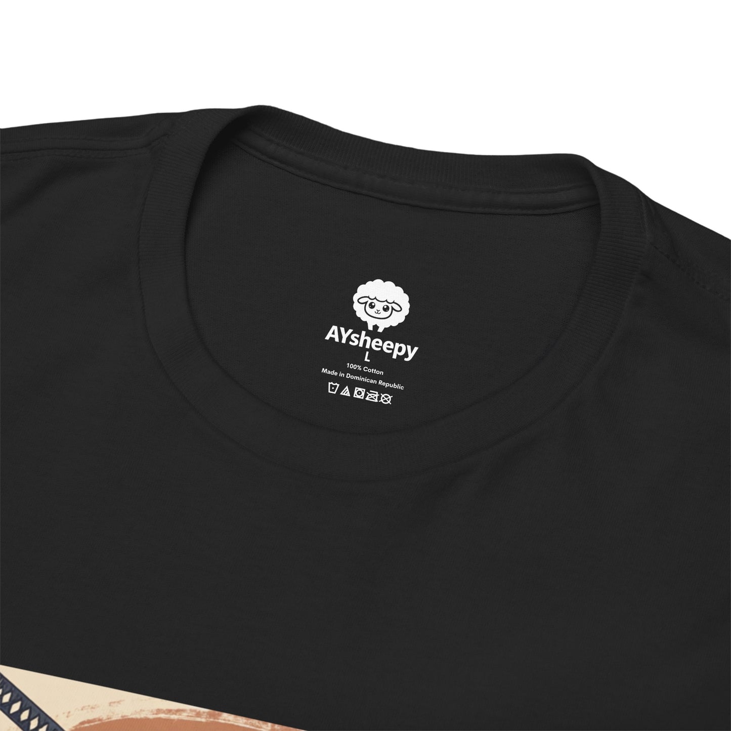 Samurai Cat & Tiger Sunset T-Shirt
