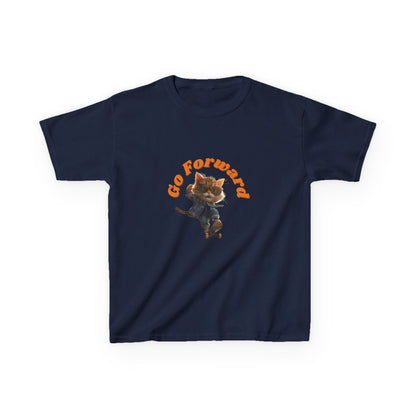 Skateboard Cool Cat T-shirt for Kids