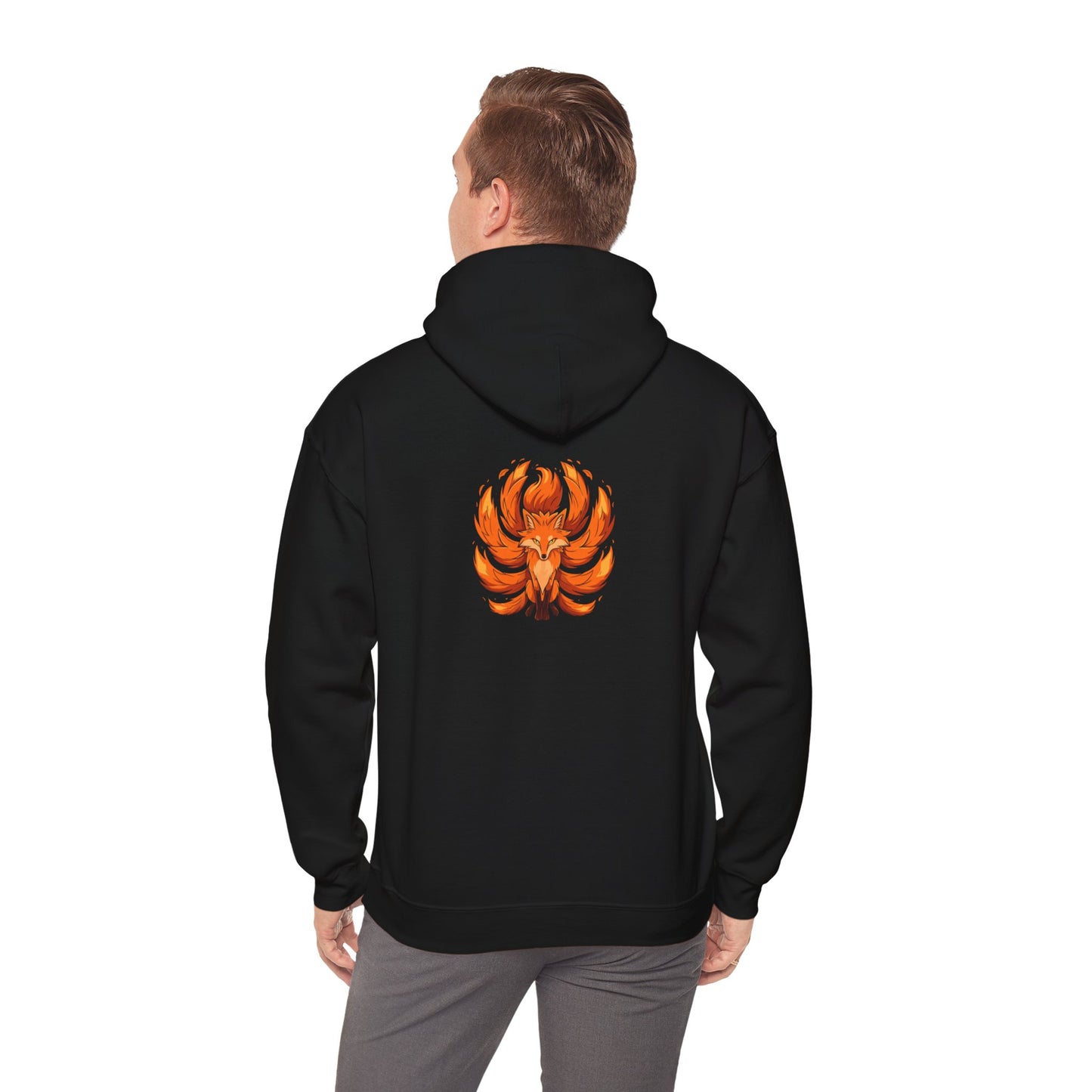 Nine Tailed Fire Fox Hoodies