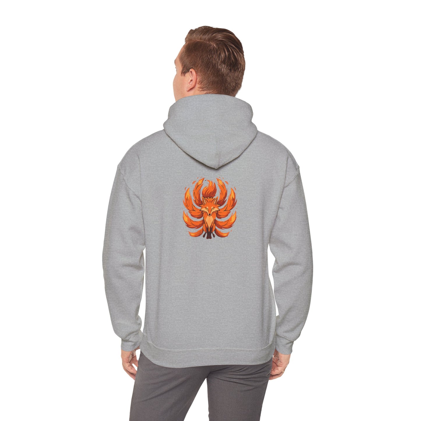 Nine Tailed Fire Fox Hoodies