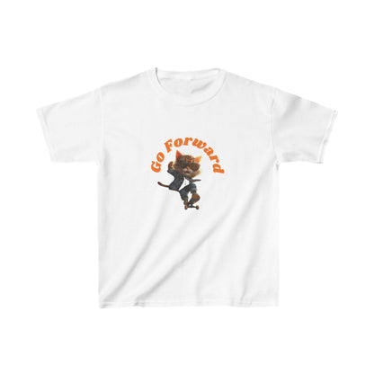 Skateboard Cool Cat T-shirt for Kids