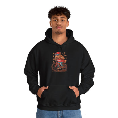 Bicycle Bear Hoodie